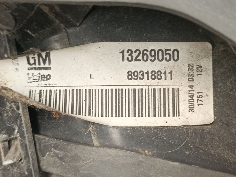 Recambio de piloto trasero izquierdo para opel corsa d selective referencia OEM IAM 13269050 89318811 