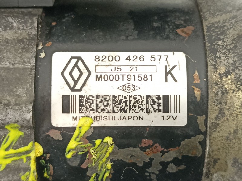 Recambio de motor arranque para nissan micra (k12e) visia referencia OEM IAM 8200426577 M000T91581 23300BN700