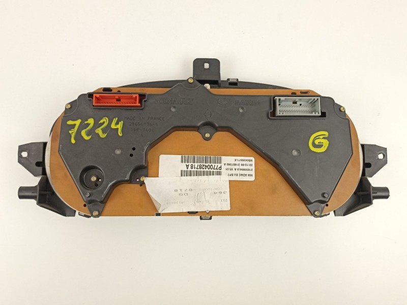 Recambio de cuadro instrumentos para renault scenic 2.0 g referencia OEM IAM 7700428718  8200038777