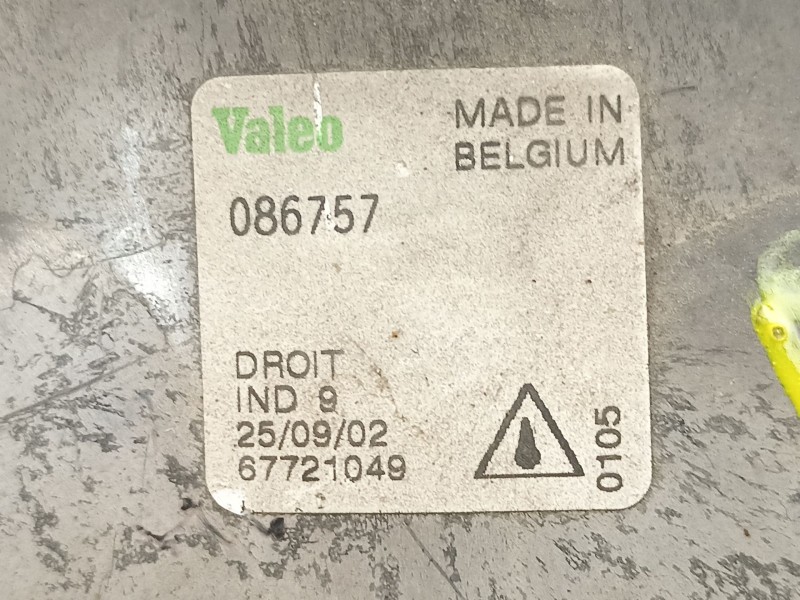 Recambio de antiniebla derecho para citroen xsara (n1) referencia OEM IAM 6205R4 086757 