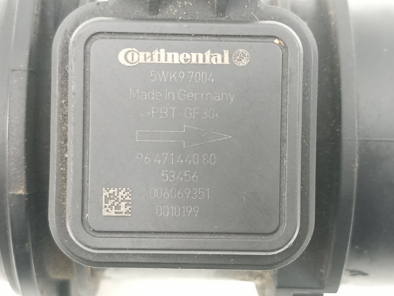 Recambio de caudalimetro para peugeot bipper tepee basis referencia OEM IAM 9647144080 5WK97004 1920GG