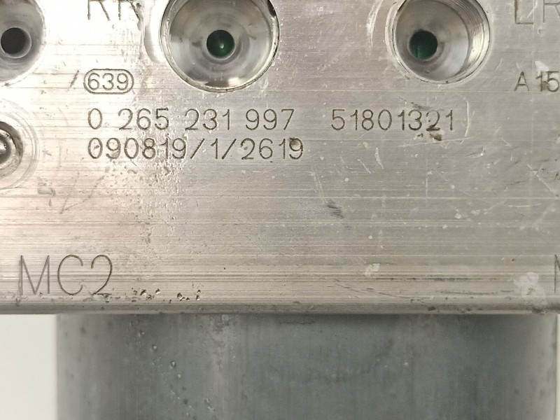 Recambio de abs para peugeot bipper tepee basis referencia OEM IAM 4541VW 0265231997 51801321