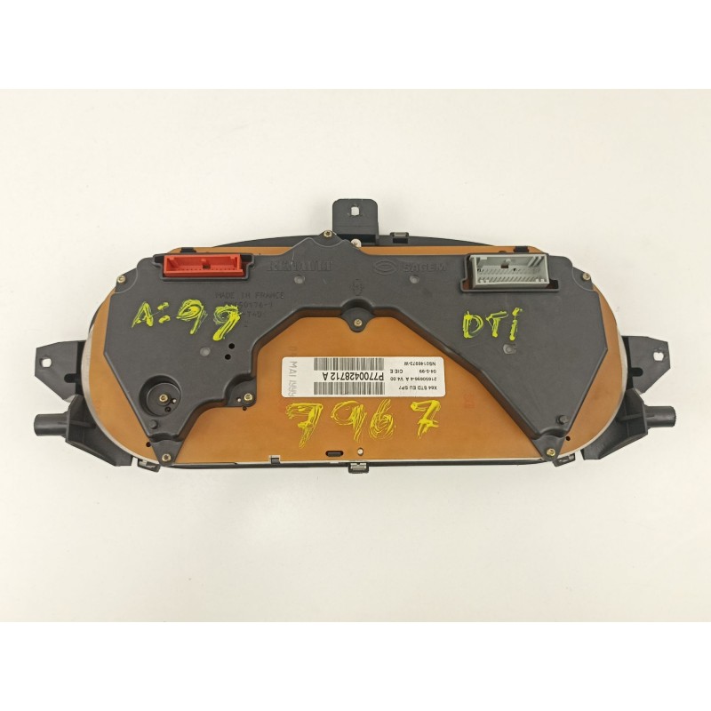 Recambio de cuadro instrumentos para renault megane i (ba0/1_) 1.9 dti referencia OEM IAM 7700428712  
