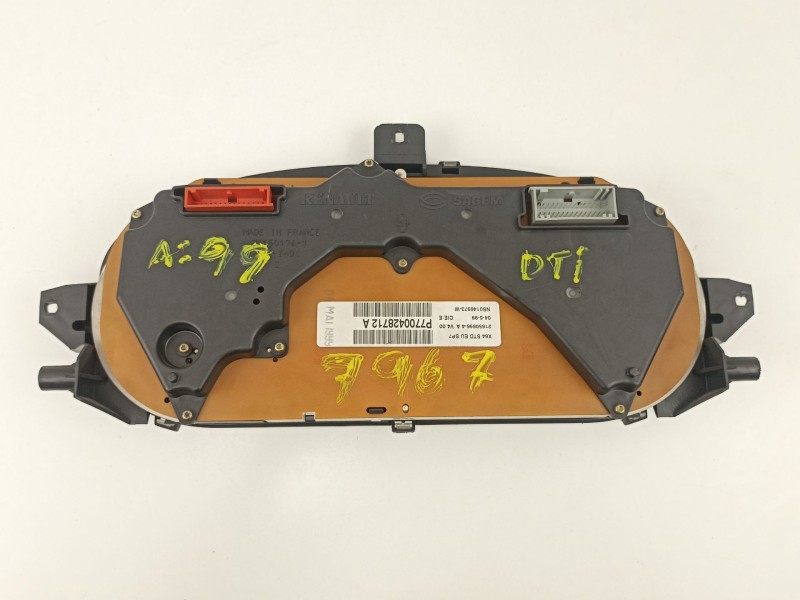 Recambio de cuadro instrumentos para renault megane i (ba0/1_) 1.9 dti referencia OEM IAM 7700428712  