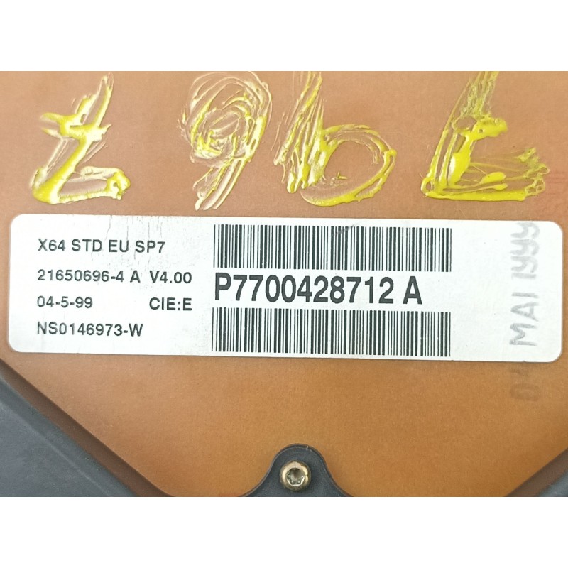 Recambio de cuadro instrumentos para renault megane i (ba0/1_) 1.9 dti referencia OEM IAM 7700428712  