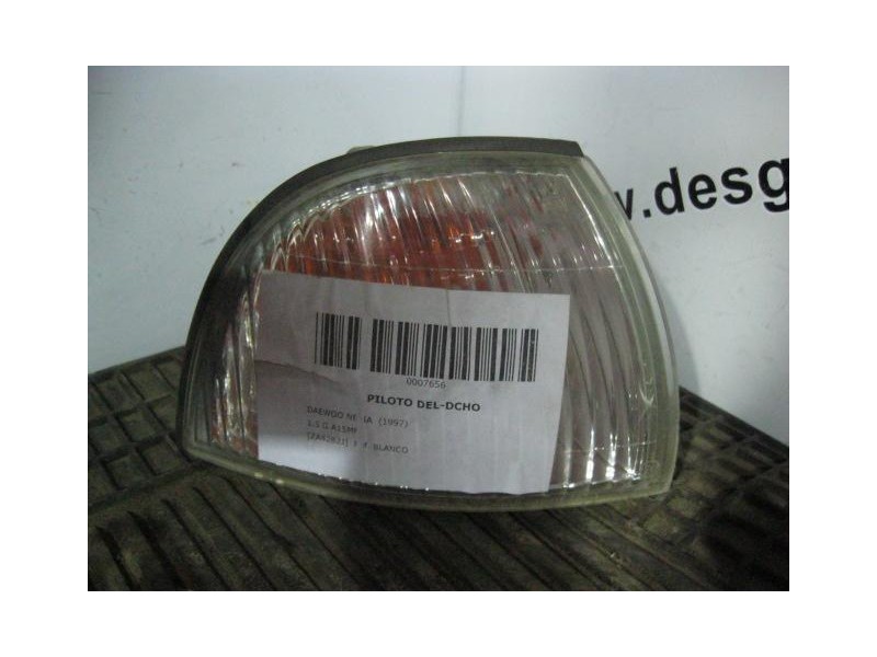 Recambio de piloto del-dcho : daewoo nexia : 1.5 g-a15mf (91,12cv) [1997] para daewoo nexia 1.5 g-a15mf referencia OEM IAM BLANC