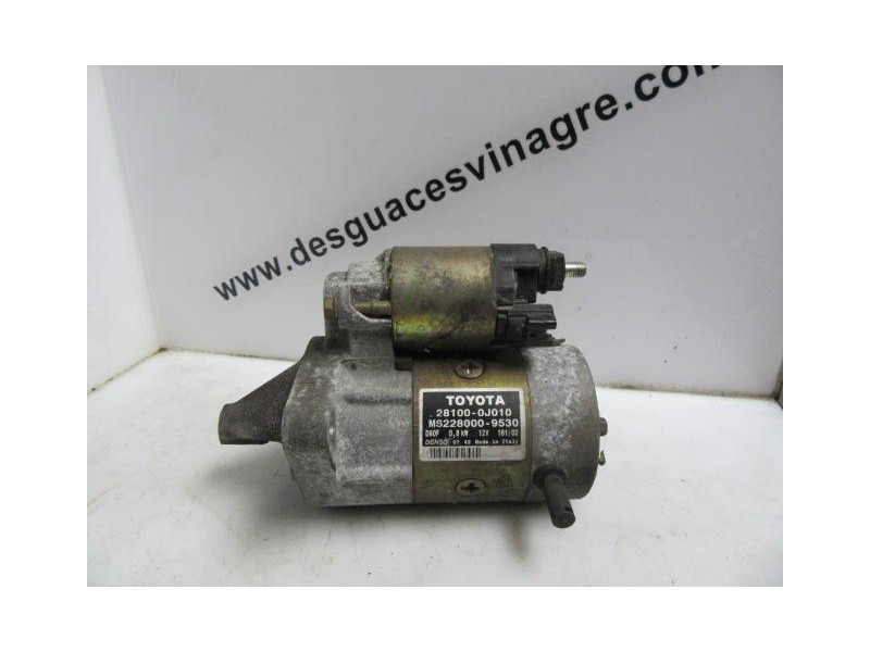 Recambio de motor arranque : toyota yaris : 1.0 g - g 1sz-fe (68cv) 3p [2002] para toyota yaris 1.0 g - g 1sz-fe referencia OEM 