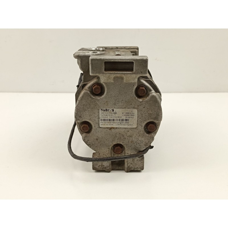 Recambio de compresor aire acondicionado para tata safari 3.0 td referencia OEM IAM 10S134472203220  