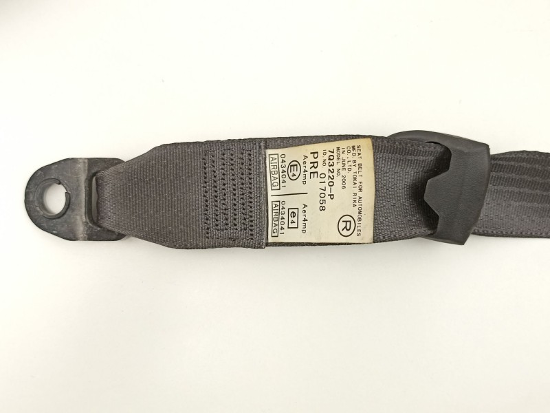 Recambio de cinturon seguridad delantero derecho para daihatsu sirion (m3..) referencia OEM IAM 7Q3220P  