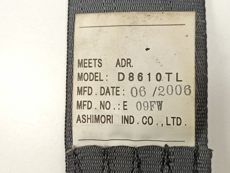 Recambio de cinturon seguridad trasero izquierdo para daihatsu sirion (m3..) referencia OEM IAM D8610TL  