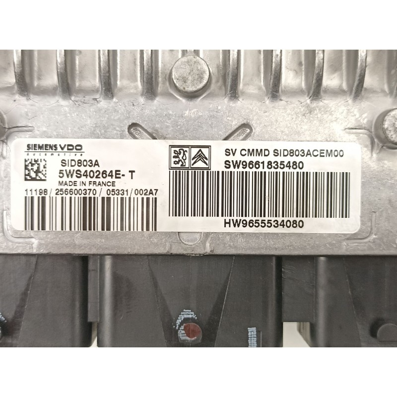 Recambio de centralita para peugeot 407 sw 2.0 hdi d-rhr 6velocidades referencia OEM IAM 5WS40264ET SID803A 