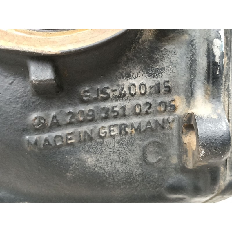 Recambio de diferencial trasero para mercedes-benz clase c (w203) berlina 2.2 cdi cat referencia OEM IAM A2093510205  