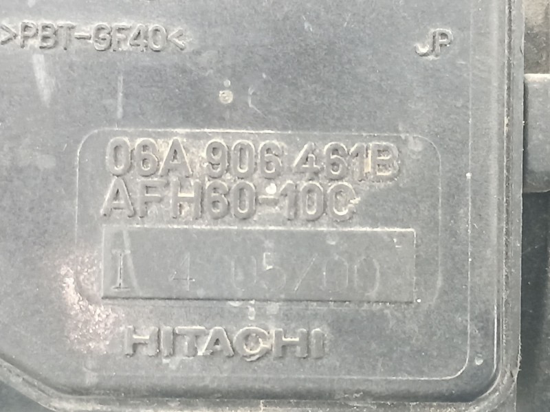 Recambio de caudalimetro para seat toledo 1.6 g referencia OEM IAM 06A906461B AFH6010C 