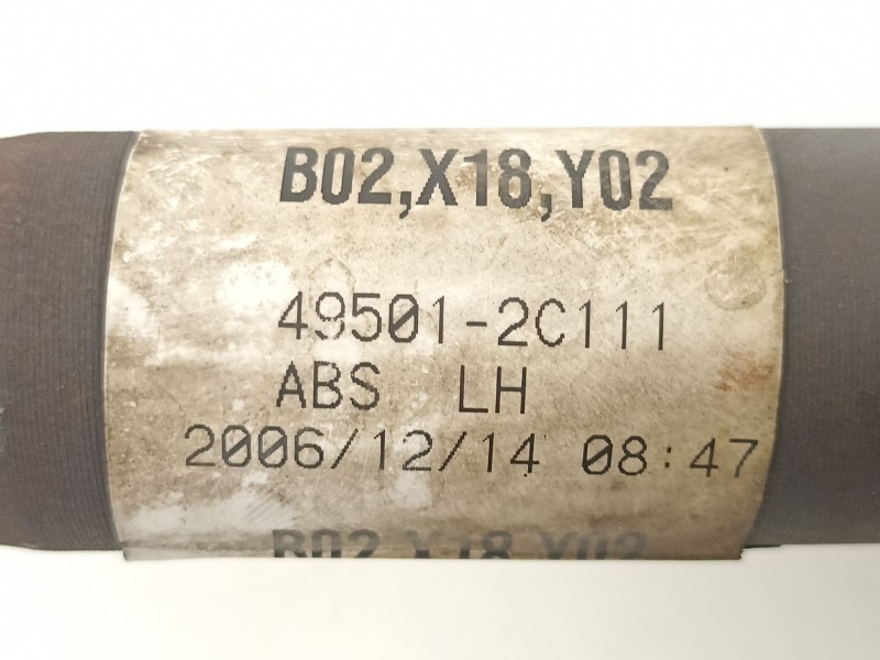 Recambio de transmision delantera izquierda para hyundai elantra (xd) 2.0 crdi gls (4-ptas.) referencia OEM IAM 495012C111  