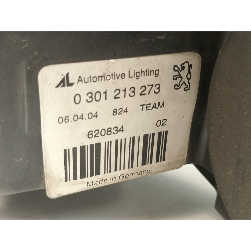 Recambio de faro izquierdo para peugeot 407 2.0 16v hdi cat (rhr / dw10bted4) referencia OEM IAM 9641944280 0301213273 