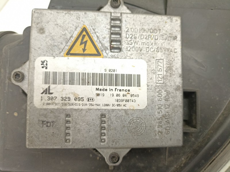 Recambio de faro izquierdo para peugeot 407 2.0 16v hdi cat (rhr / dw10bted4) referencia OEM IAM 9641944280 0301213273 