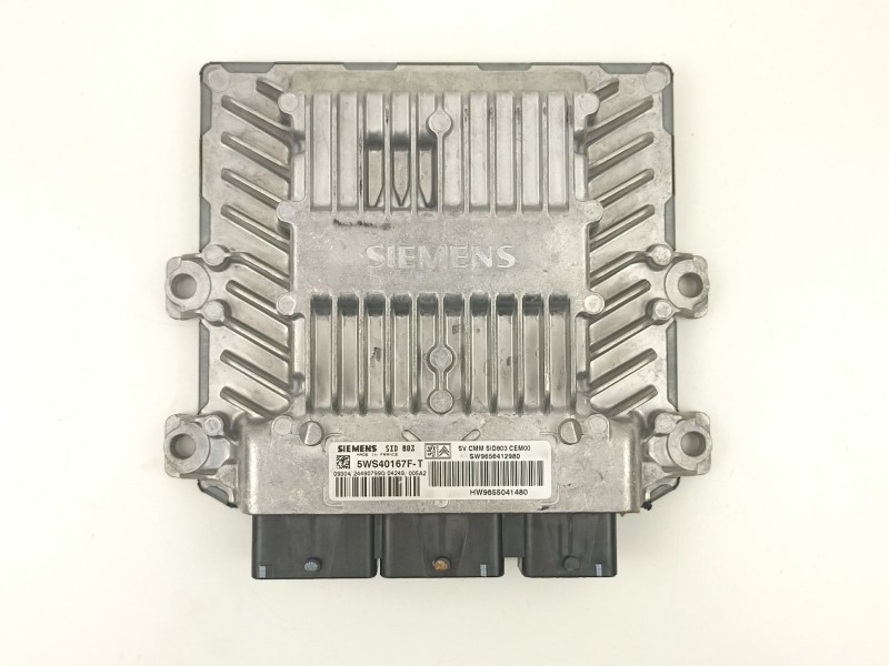 Recambio de centralita para peugeot 407 2.0 16v hdi cat (rhr / dw10bted4) referencia OEM IAM 9656412980 5WS40167FT 9655041480