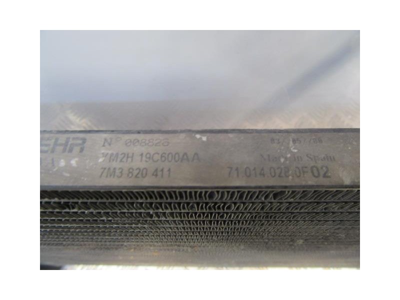 Recambio de radiador aa.cc : seat alhambra : 1.9 td -auy (115,57cv) [2000] para seat alhambra 1.9 td -auy referencia OEM IAM   