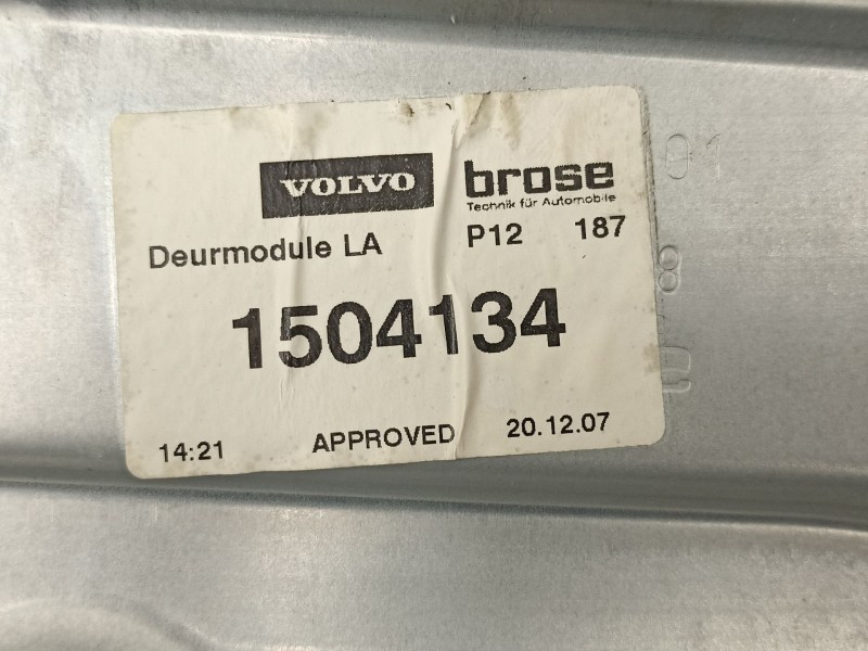 Recambio de elevalunas trasero izquierdo para volvo v50 familiar 2.0 d kinetic referencia OEM IAM 30739182AC  31253515