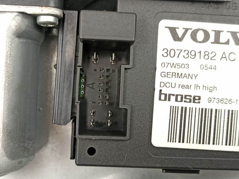 Recambio de elevalunas trasero izquierdo para volvo v50 familiar 2.0 d kinetic referencia OEM IAM 30739182AC  31253515