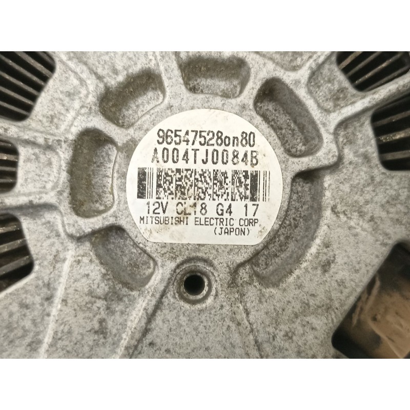 Recambio de alternador para peugeot 407 2.0 16v hdi cat (rhr / dw10bted4) referencia OEM IAM 96547528 A004TJ0084B 