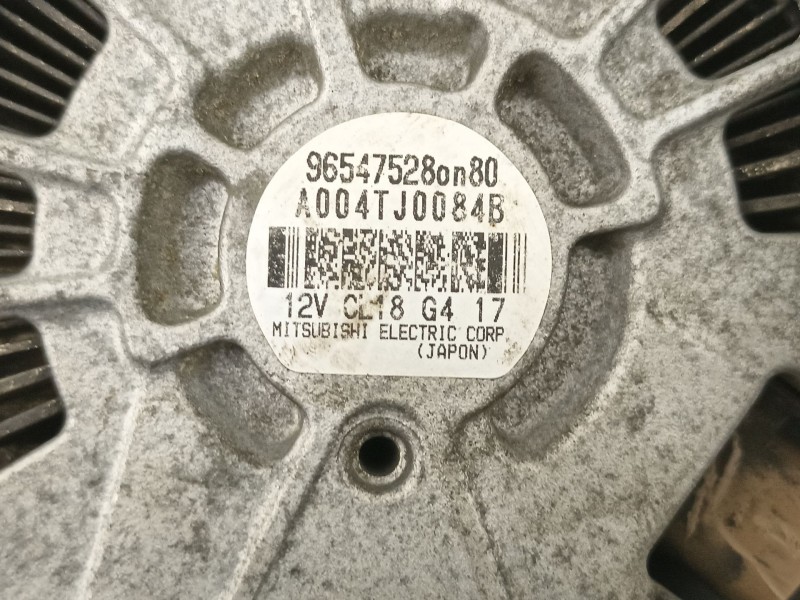 Recambio de alternador para peugeot 407 2.0 16v hdi cat (rhr / dw10bted4) referencia OEM IAM 96547528 A004TJ0084B 