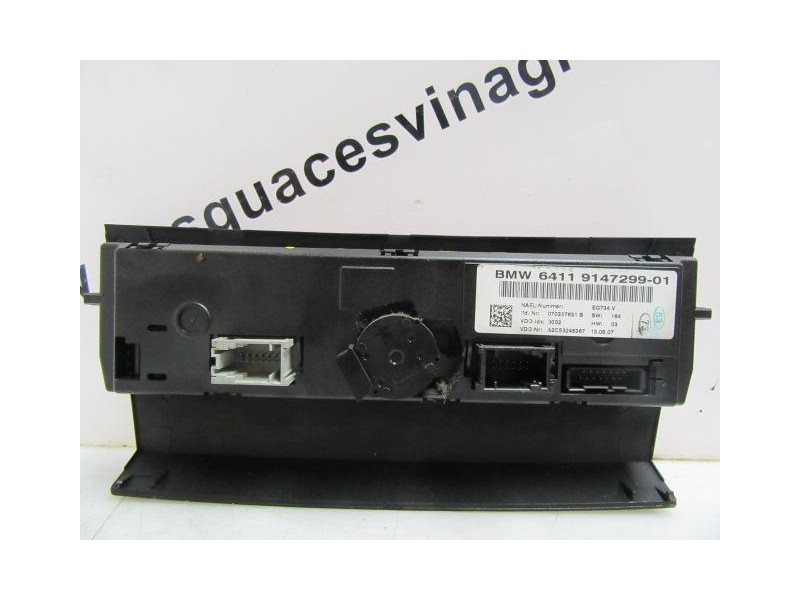 Recambio de mandos calefaccion : bmw 320 : 2.0 td (163,15cv) 5p-ingles [2007] para bmw  320 2.0 td 5p-ingles referencia OEM IAM 