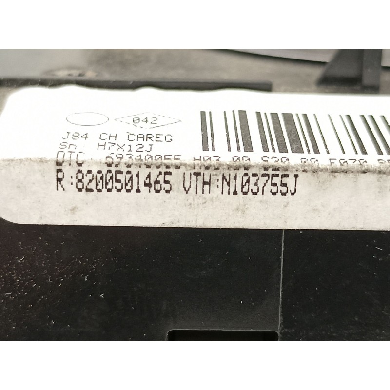 Recambio de mandos calefaccion aire para renault scenic 1.9 dci referencia OEM IAM 8200501465  