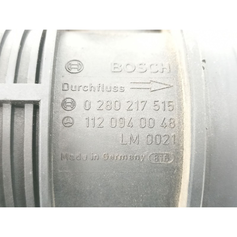 Recambio de caudalimetro para mercedes-benz clase c (w203) berlina 2.5 v6 cat referencia OEM IAM A1120940048 0280217515 