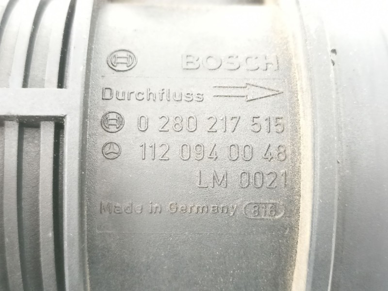 Recambio de caudalimetro para mercedes-benz clase c (w203) berlina 2.5 v6 cat referencia OEM IAM A1120940048 0280217515 