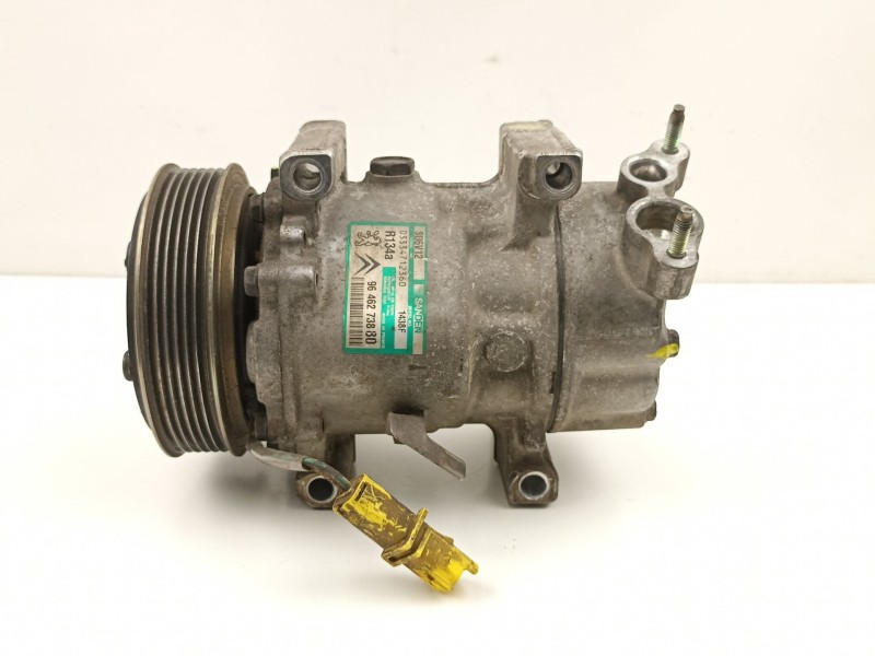 Recambio de compresor aire acondicionado para citroën xsara 1.6 g referencia OEM IAM 9646273880 SD6V121438F 