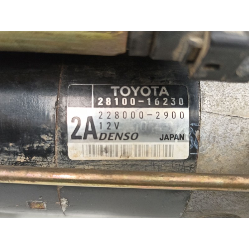 Recambio de motor arranque para toyota carina e vi (_t19_) 1.6 (at190) referencia OEM IAM 2810016230 2280002900 