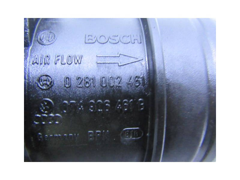 Recambio de caudalimetro : volkswagen touareg : 2.5 tdi [2005] para volkswagen touareg 2.5 tdi referencia OEM IAM 0281002461  