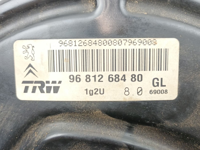 Recambio de servofreno para citroën berlingo 1.6 hdi referencia OEM IAM 9681268480  4535AW