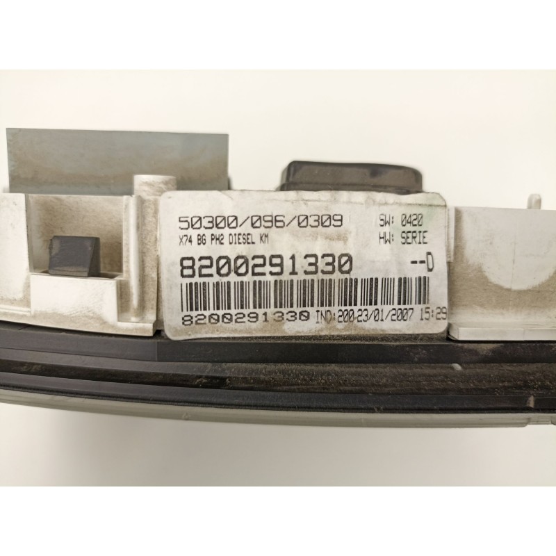 Recambio de cuadro instrumentos para renault laguna 1.9 dci referencia OEM IAM 8200291330 503000960309 
