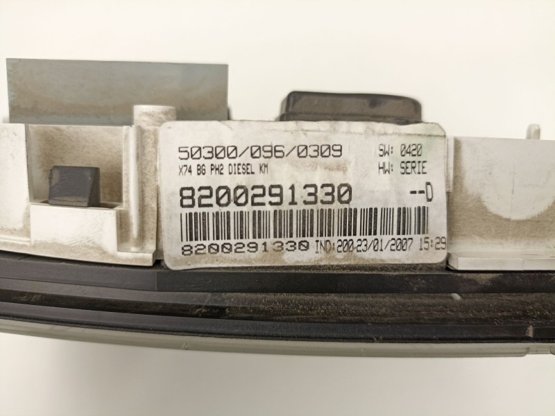 Recambio de cuadro instrumentos para renault laguna 1.9 dci referencia OEM IAM 8200291330 503000960309 