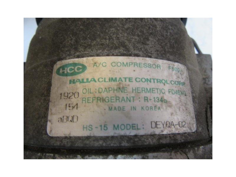 Recambio de aire acondicionado : hyundai accent : 1.5 td (81,98cv) [2005] para hyundai accent 1.5 td referencia OEM IAM   