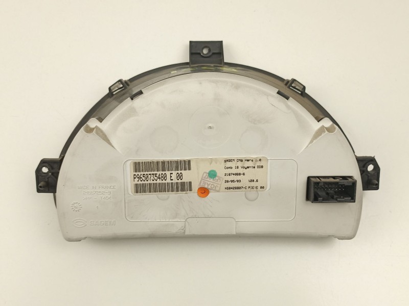 Recambio de cuadro instrumentos para citroën c3 i (fc_, fn_) 1.4 hdi referencia OEM IAM 9650735480 21674068 