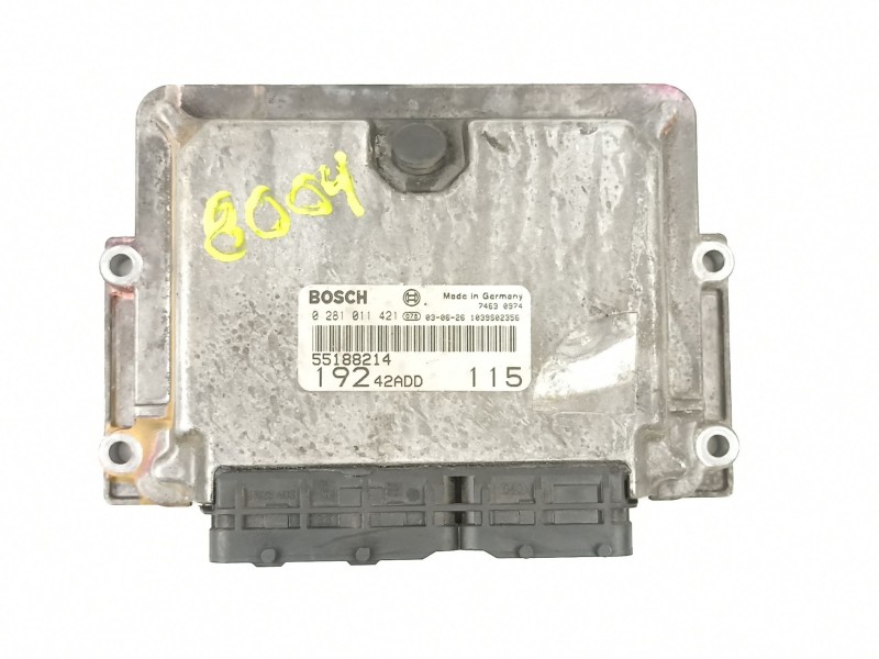 Recambio de centralita para fiat stilo multi wagon (192_) 1.9 jtd referencia OEM IAM 55188214 0281011421 