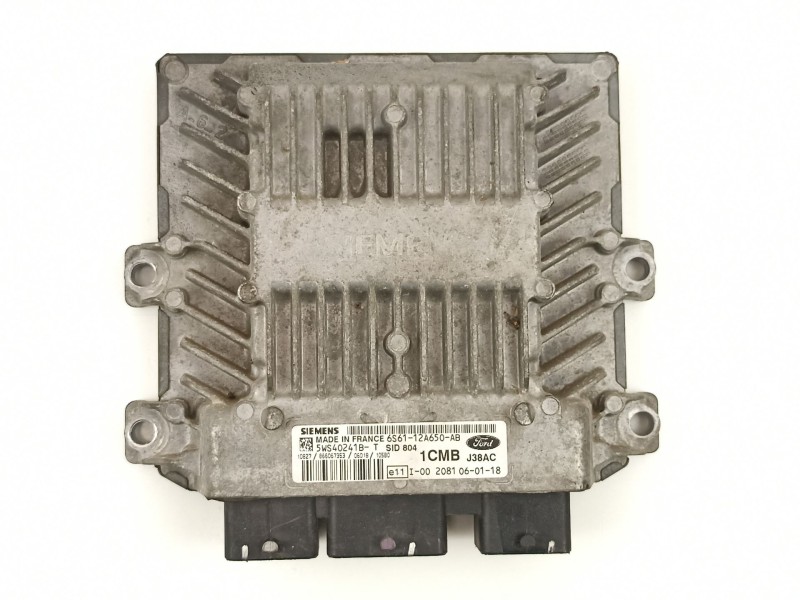 Recambio de centralita para ford fiesta 1.4 td referencia OEM IAM 6S6112A650AB 5WS40241B 