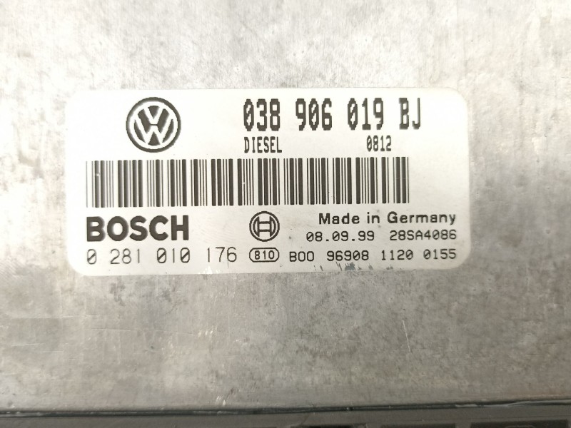 Recambio de centralita para volkswagen passat b5 (3b2) 1.9 tdi referencia OEM IAM 038906019BJ 0281010176 