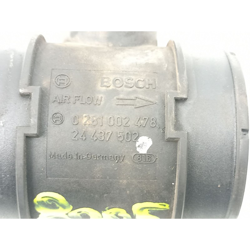 Recambio de caudalimetro para opel zafira a monospace (t98) 2.2 dti 16v (f75) referencia OEM IAM 24437502 0281002478 