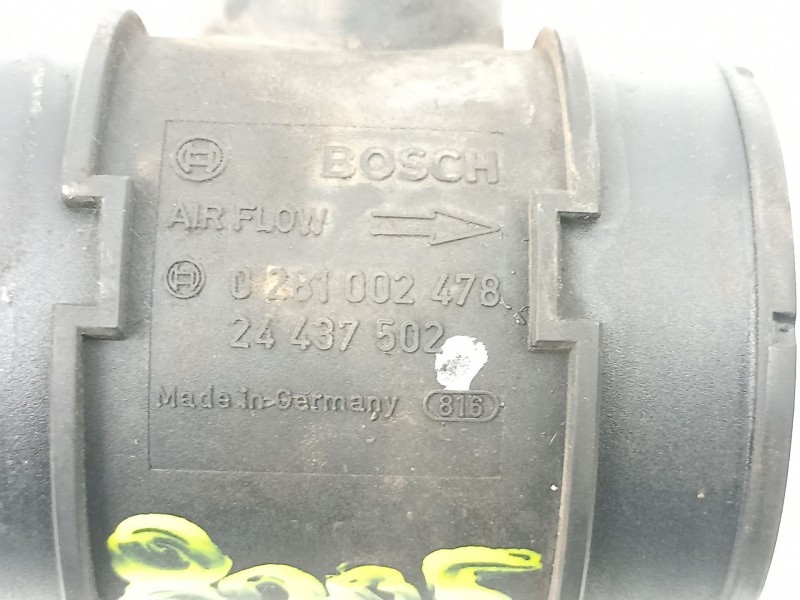 Recambio de caudalimetro para opel zafira a monospace (t98) 2.2 dti 16v (f75) referencia OEM IAM 24437502 0281002478 