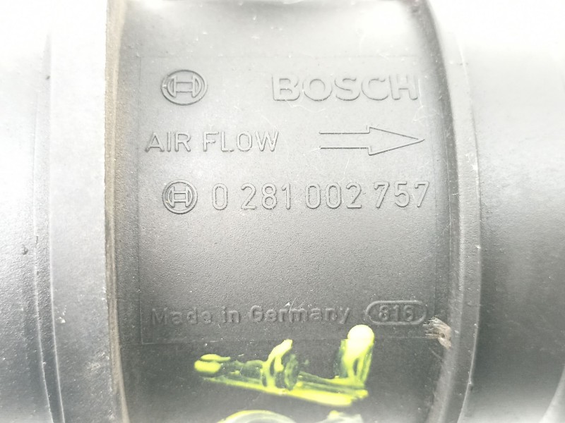 Recambio de caudalimetro para seat toledo (1m2) 1.9 tdi referencia OEM IAM 038906461C 0281002757 