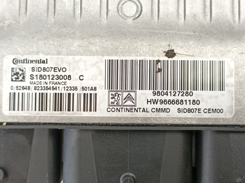 Recambio de centralita para peugeot 508 i (8d_) 1.6 hdi referencia OEM IAM 9804127280 S180123008C 