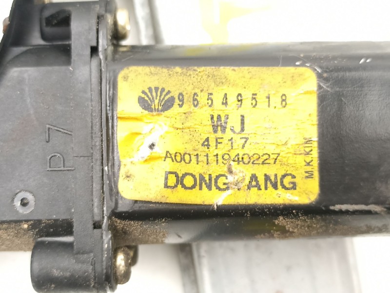 Recambio de elevalunas trasero izquierdo para daewoo nubira 1.8 g t18sed referencia OEM IAM 96549518  