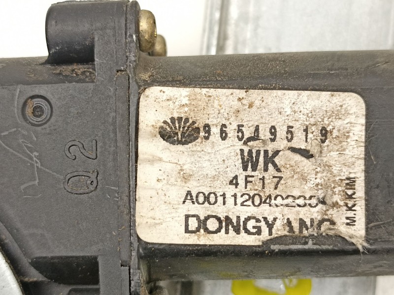 Recambio de elevalunas trasero derecho para daewoo nubira 1.8 g t18sed referencia OEM IAM 96549519  