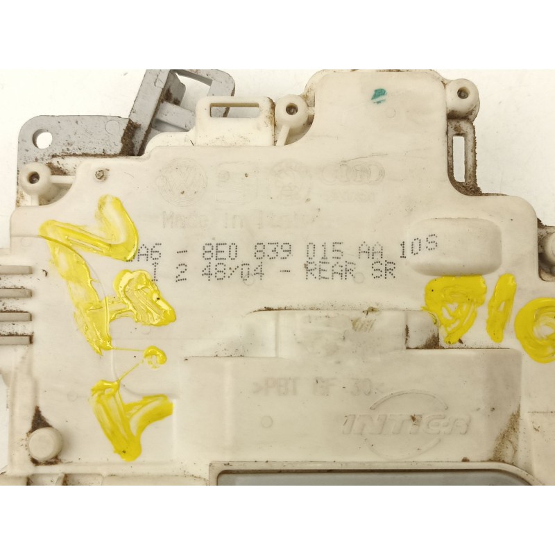 Recambio de cerradura puerta trasera izquierda para audi a4 b7 (8ec) 2.0 tdi 16v referencia OEM IAM 8E0839015AA  