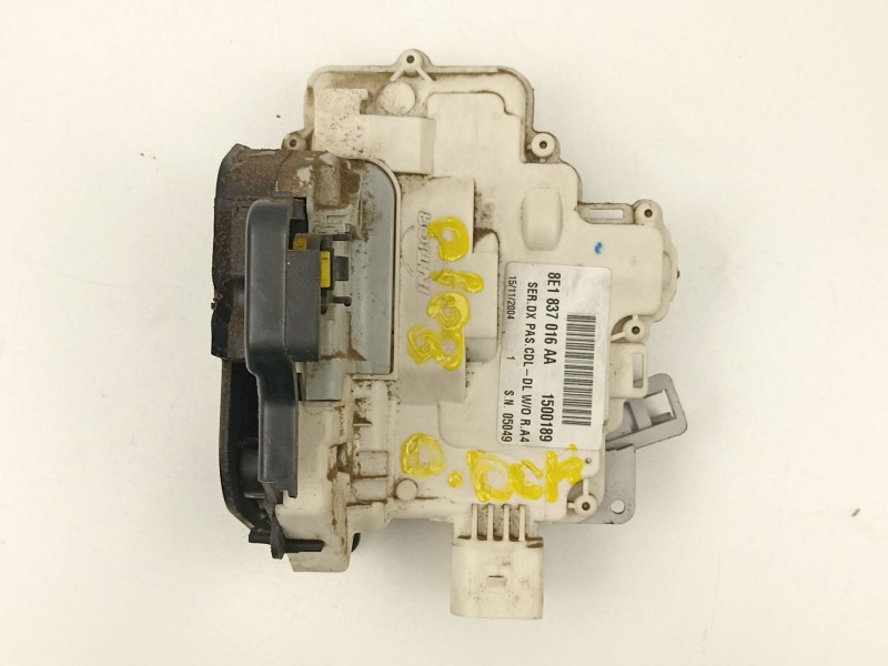 Recambio de cerradura puerta delantera derecha para audi a4 b7 (8ec) 2.0 tdi 16v referencia OEM IAM 8E1837016AA  