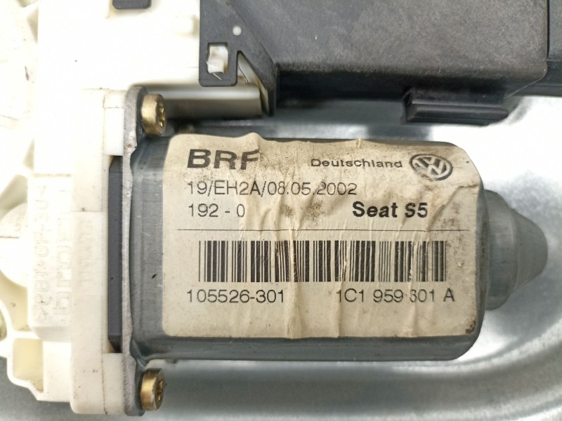Recambio de elevalunas delantero izquierdo para seat toledo (1m2) 1.9 tdi referencia OEM IAM 1M0837755  1C1959801A